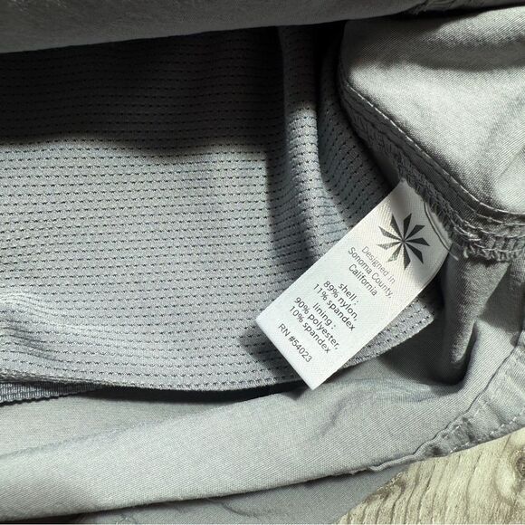 Athleta Skort Gray 6 Skirt Shorts Athleisure Athletic Stretchy Comfy - Picture 10 of 11